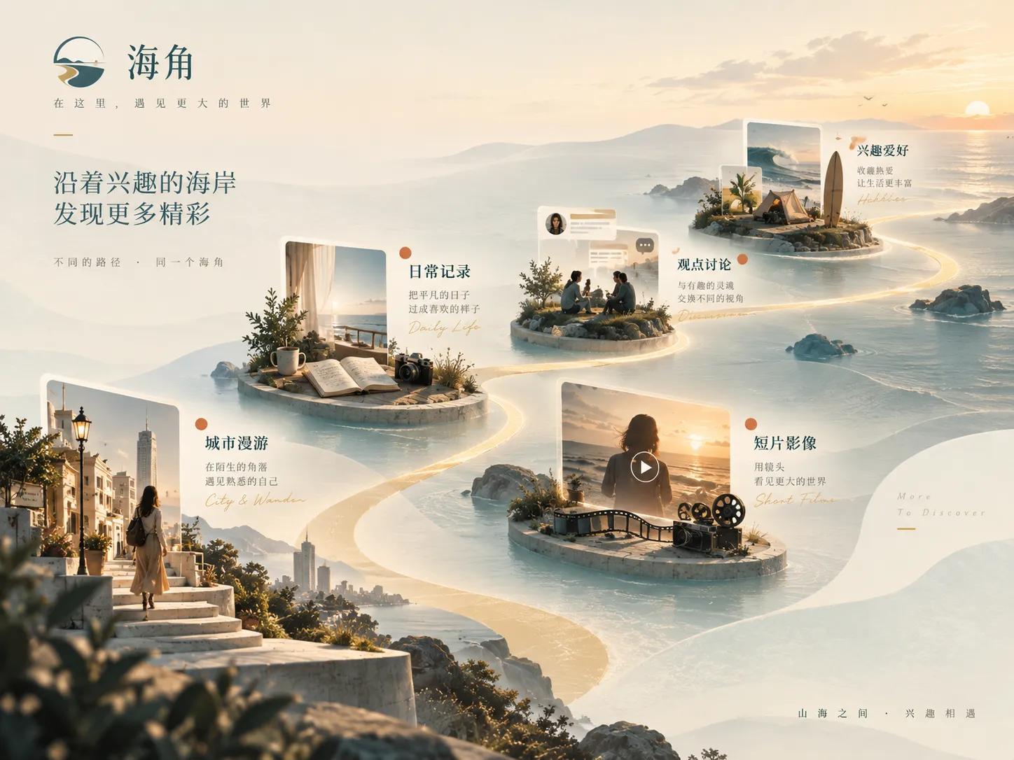 日常镜头中的人物与生活片段