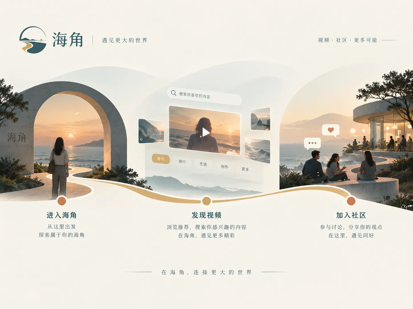 视频与社区关联阅读